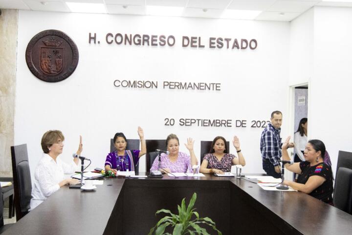 Comisión Permanente del Congreso del estado aprueba diversas disposiciones a tres ayuntamientos