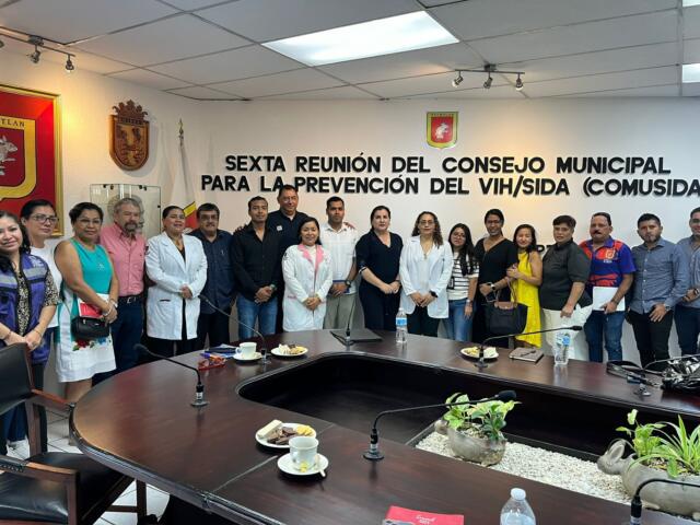 Convoca presidente Carlos Morales Vázquez a sexta reunión del del Consejo Municipal para la Prevención del VIH SIDA (Comusida)