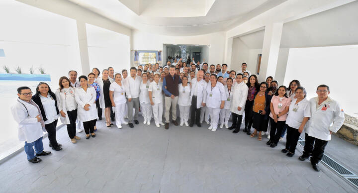 Inaugura Rutilio Escandón reconversión del Hospital General “María Ignacia Gandulfo”, en Comitán