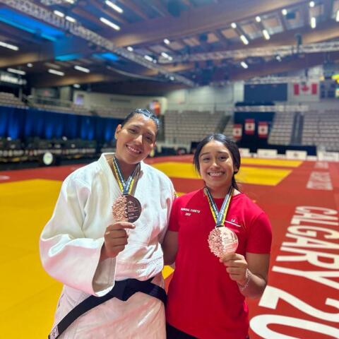 Judocas chiapanecas consiguen bronce en el Campeonato Panamericano Junior Calgary, Canadá 2023