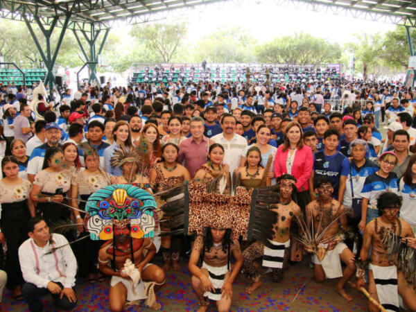 Inaugura Rutilio Escandón el Encuentro Estatal Académico, Cultural y Deportivo 2023 del Cobach