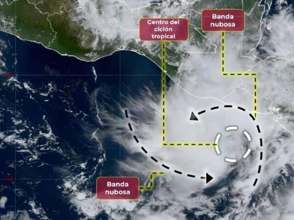 Pilar podría convertirse en huracán en los próximos días: SMN