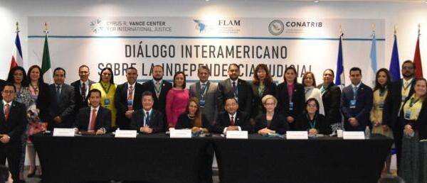 Participa Poder Judicial de Chiapas en el Diálogo Interamericano sobre la Independencia Judicial