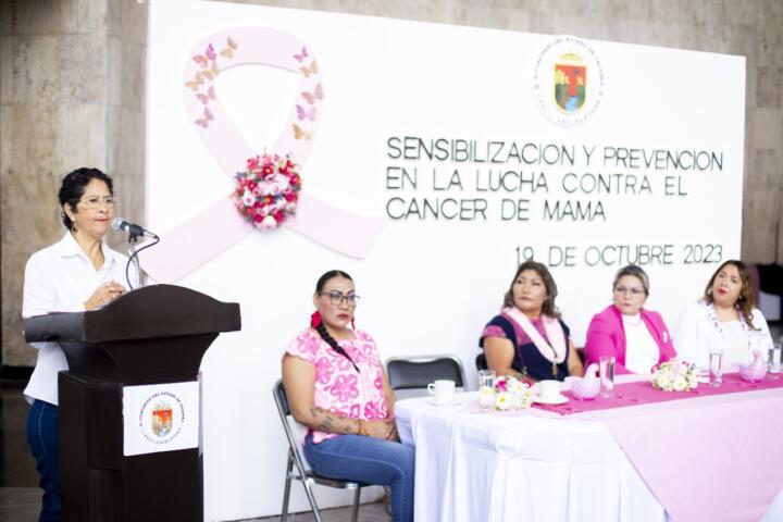 Realizan en Congreso de Chiapas, foro: “Sensibilización y prevención en la Lucha contra el Cáncer de Mama”