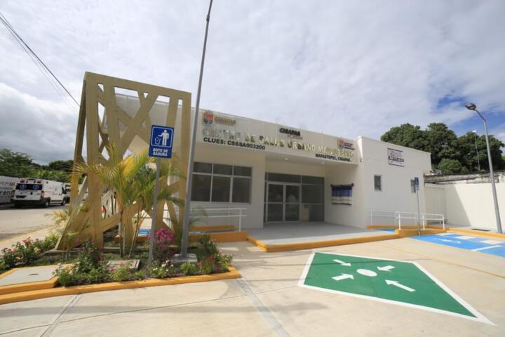 Inaugura Rutilio Escandón la reconversión del Centro de Salud Urbano Mapastepec