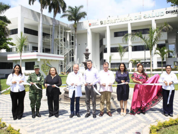Inaugura Rutilio Escandón reconversión de las Oficinas Centrales de la Secretaría de Salud