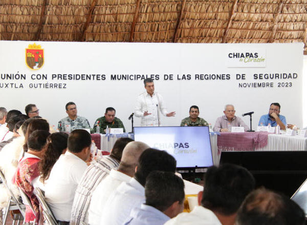 Convoca Rutilio Escandón a alcaldesas y alcaldes a no dejar de acudir a las Mesas Regionales de Seguridad