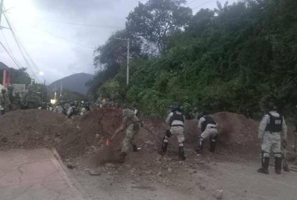 Retiran bloqueos que se mantenían en Frontera Comalapa, Motozintla, Amatenango de la Frontera y Mazapa