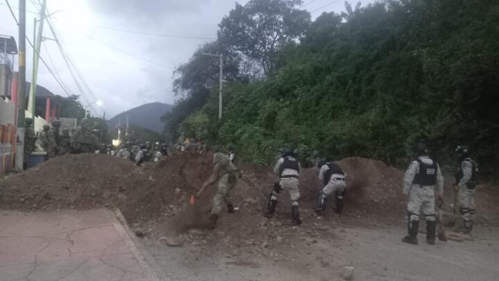 Retiran bloqueos que se mantenían en Frontera Comalapa, Motozintla, Amatenango de la Frontera y Mazapa