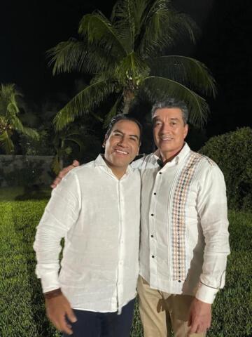 Reconoce Eduardo Ramírez a Rutilio Escandón por trabajo a favor de la transformación de Chiapas