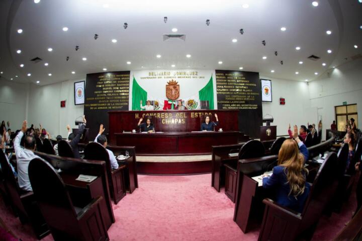 Congreso del Estado autoriza desincorporación de terrenos a los ayuntamientos de Tuxtla Gutiérrez y Arriaga