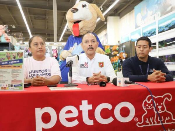 El Ayuntamiento de Tuxtla Gutiérrez, asociaciones civiles y PETCO convocan a la 1ª Carrera de Inclusión Canina