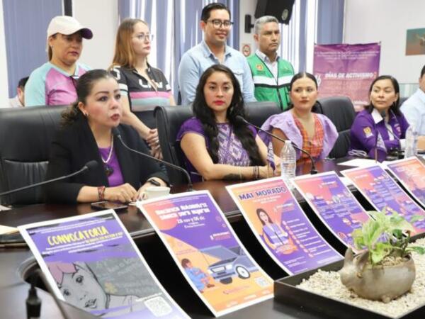 Inicia en Tuxtla Gutiérrez la jornada de los 16 Días contra la Violencia hacia las Mujeres