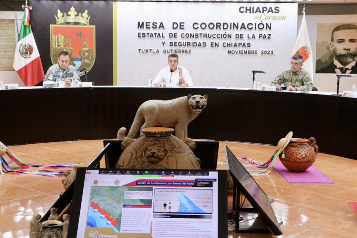 Chiapas bajó al 7º lugar nacional con menos daños en áreas verdes por incendios: Rutilio Escandón