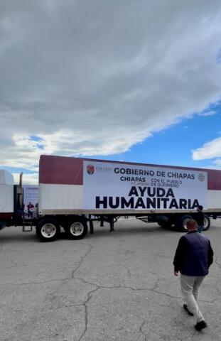 Reconoce Llaven Abarca labor humanitaria del gobernador Rutilio Escandón a favor del pueblo de Guerrero