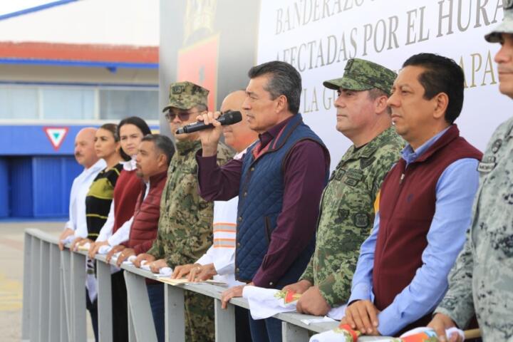 Reconoce Llaven Abarca labor humanitaria del gobernador Rutilio Escandón a favor del pueblo de Guerrero