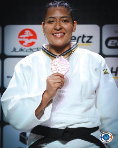 La judoca Jessica Gómez Cruz se adjudicó este año el Premio Estatal del Deporte
