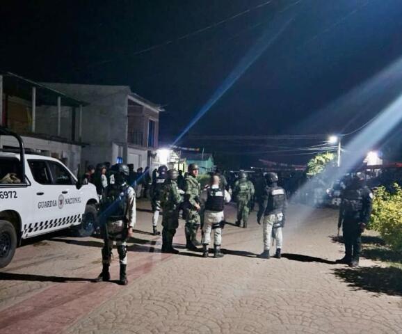 Fuerzas de seguridad atienden reporte de detonaciones de arma de fuego en La Concordia