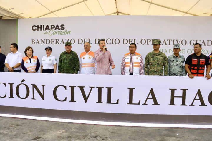 En Chiapa de Corzo, Rutilio Escandón da banderazo de inicio al Operativo Guadalupe-Reyes