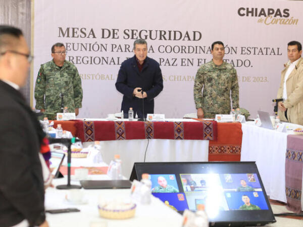 Reitera Rutilio Escandón el llamado a tomar precauciones ante frentes fríos en Chiapas