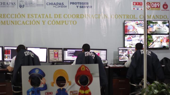 Encabeza SSyPC operativo de seguridad Feria Chiapas 2023