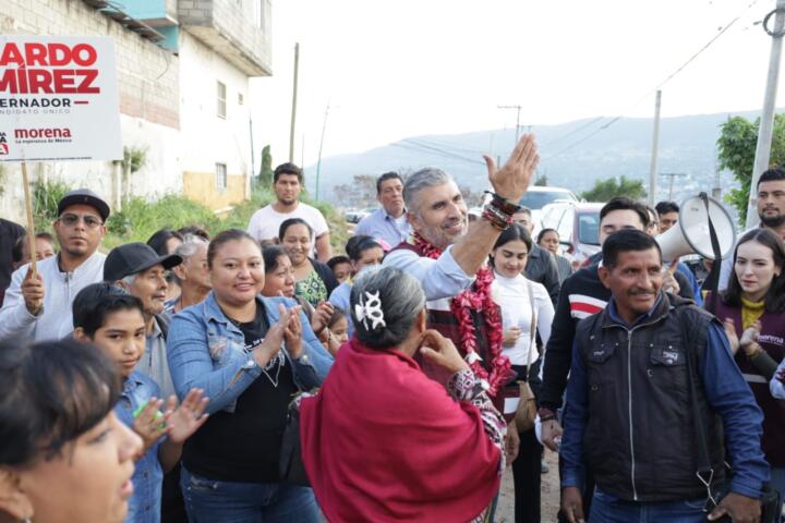 Con Eduardo Ramírez haremos grande a Tuxtla, dice Ángel Torres desde la colonia “Dr. Gabriel Gutiérrez Zepeda”