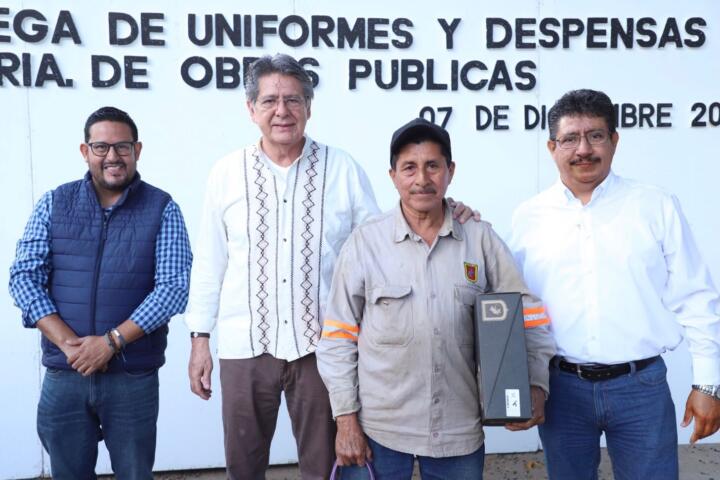Apoyo al personal operativo: el compromiso de la administración de Carlos Morales Vázquez