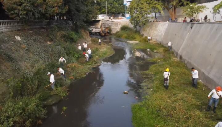 Arranque oficial de la Campaña de Limpieza y Desazolve del Río Sabinal