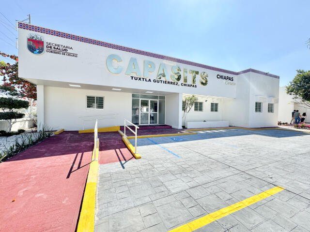 Inaugura Rutilio Escandón la reconversión del Capasits de Tuxtla Gutiérrez