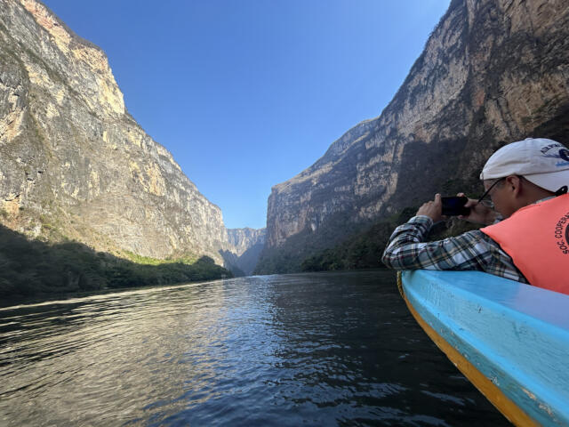 Invita Rutilio Escandón al turismo nacional y extranjero a disfrutar del Cañón del Sumidero