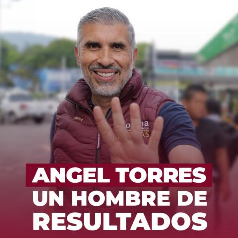 Angel Torres, un hombre de resultados