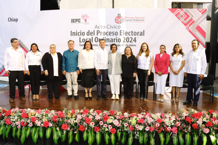 Rutilio Escandón llama a la unidad y a la civilidad ante el inicio del proceso electoral 2024 en Chiapas