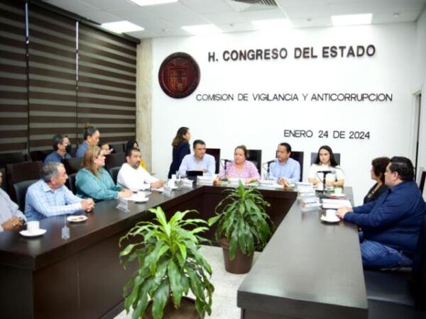 Diputados asumen cargos en la Comisión de Vigilancia y Anticorrupción en el Congreso del Estado