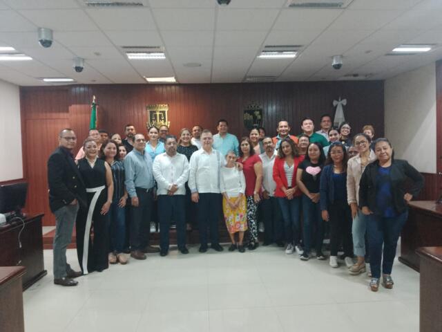 Constata Guillermo Ramos Pérez labores en impartición de justicia en Tapachula y Huixtla