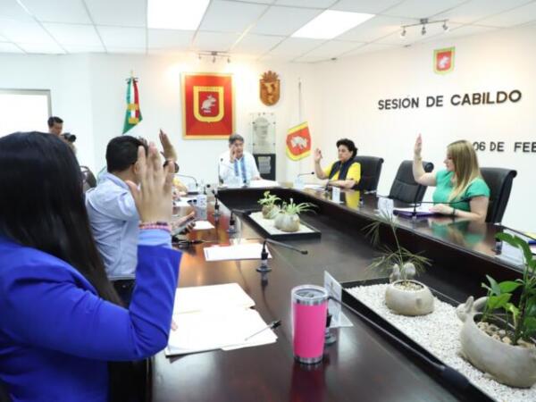 Cabildo de Tuxtla Gutiérrez aprueba proyectos para escuelas y beneficios para la ciudadanía