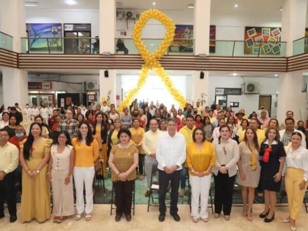 Conmemora Ayuntamiento de Tuxtla Gutiérrez "Día Internacional de la Lucha Contra el Cáncer Infantil"