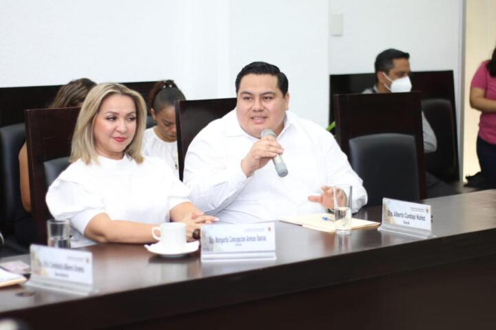 Diputado Alberto Cundapí, celebra Acto de Salutación a la Secretaria de Hacienda de Chiapas