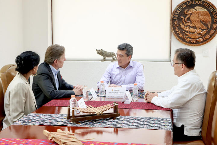 Refrendan Gobierno de Chiapas y Embajada de EUA trabajo de cooperación