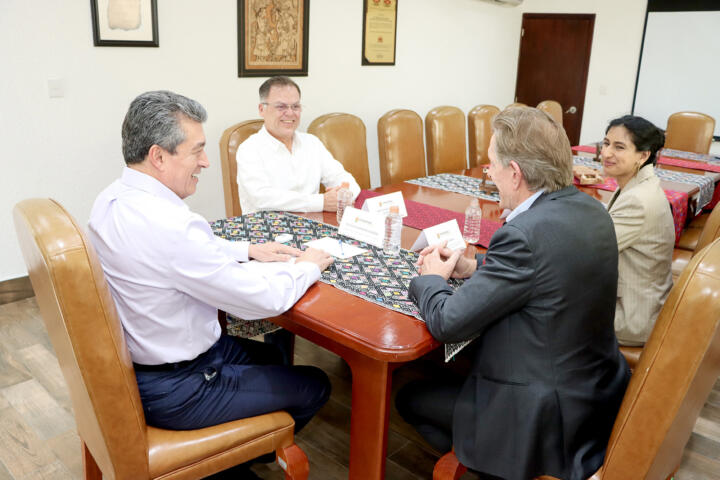Refrendan Gobierno de Chiapas y Embajada de EUA trabajo de cooperación