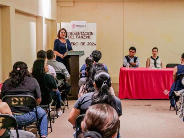 Participa ayuntamiento de Tapachula en presentación del FANZINE