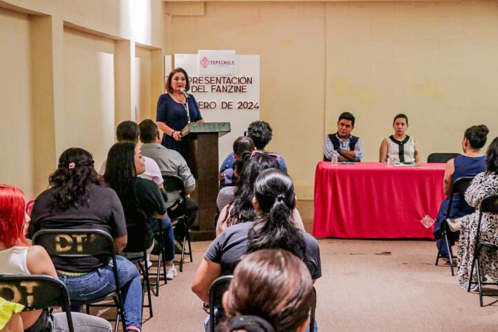 Participa ayuntamiento de Tapachula en presentación del FANZINE