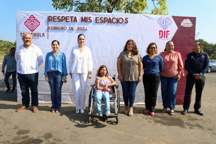 Fortalece ayuntamiento y SDIF Tapachula campaña “Respeta mis Espacios”