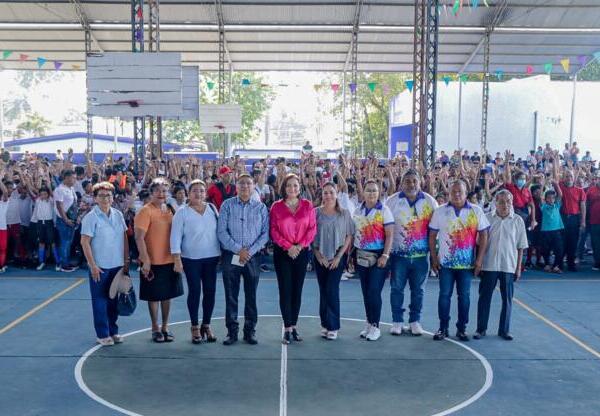 Ayuntamiento de Tapachula participa en la inauguración de los Juegos Deportivos Escolares 2024 Etapa Municipal