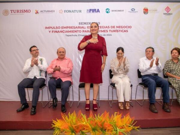 Se desarrolló el seminario "Desarrollo de Proyectos Turísticos y Estrategias de Financiamiento" en Tapachula
