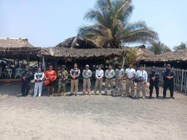 Mantiene Protección Civil recorridos en playas tapachultecas
