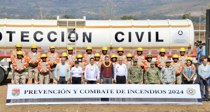 Destaca Rutilio Escandón esfuerzo interinstitucional y de la sociedad civil en el combate de incendios
