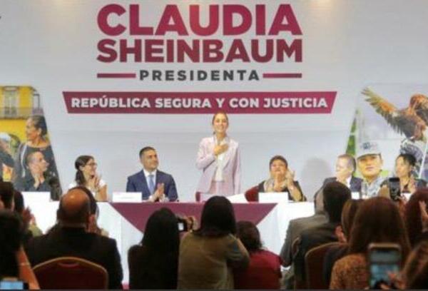 Claudia Sheinbaum presenta su estrategia de seguridad: “República segura y con justicia”
