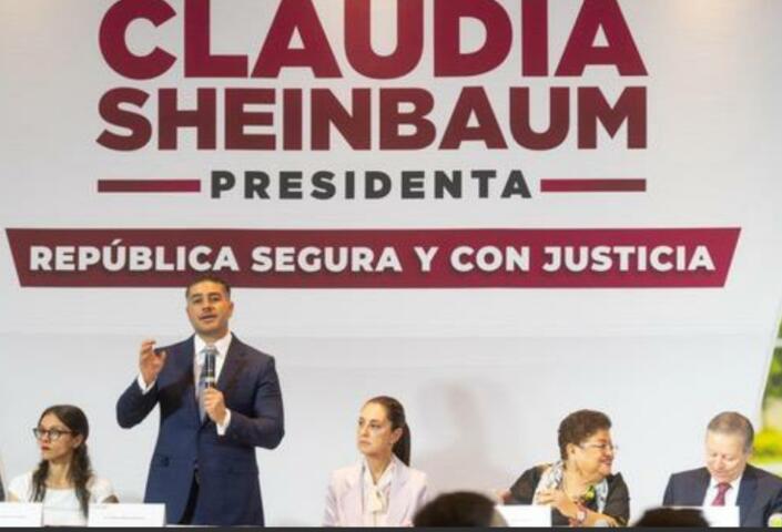 Claudia Sheinbaum presenta su estrategia de seguridad: “República segura y con justicia”