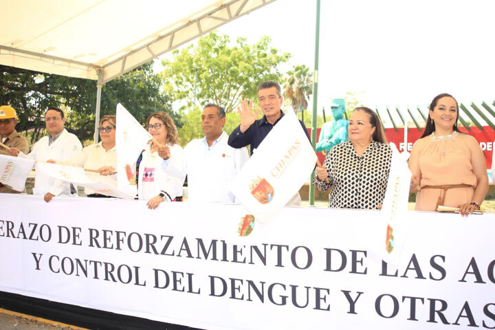 Chiapas se suma a la Primera Jornada Nacional de Lucha contra el Dengue