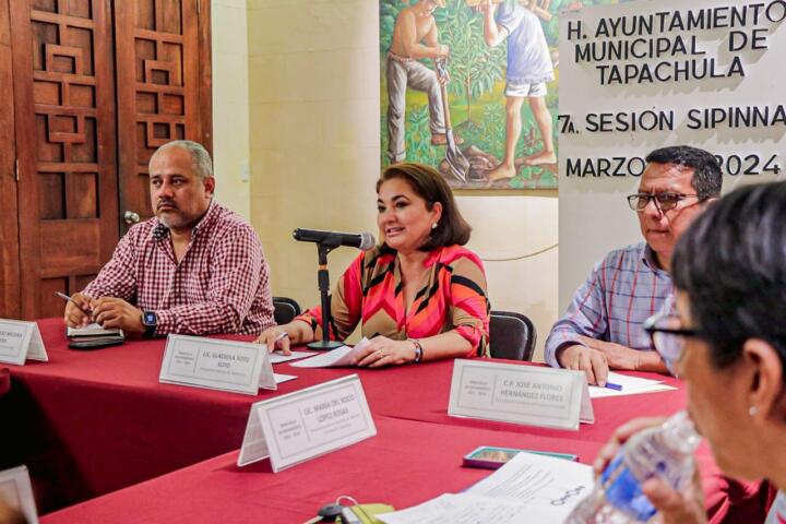 Realizaron 7ª. Sesión Ordinaria SIPINNA Tapachula